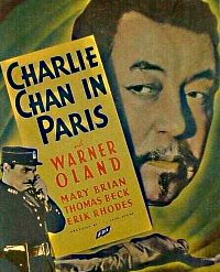 Charlie Chan in Paris Poster