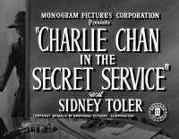 Charlie Chan in the Secret Service Title